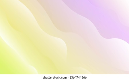 Modern Background With Dynamic Effect. For Futuristic Ad, Booklets. Vector Illustration with Color Gradient