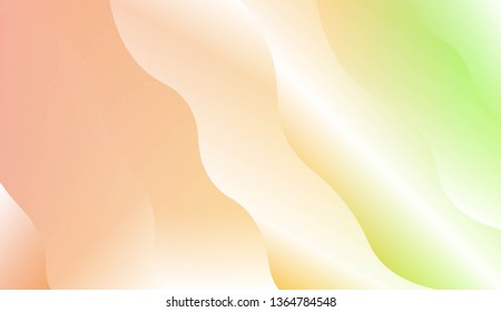 Modern Background With Dynamic Effect. For Futuristic Ad, Booklets. Vector Illustration with Color Gradient