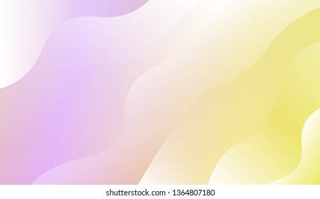 Modern Background With Dynamic Effect. For Futuristic Ad, Booklets. Vector Illustration with Color Gradient