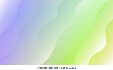 Modern Background With Dynamic Effect. For Futuristic Ad, Booklets. Vector Illustration with Color Gradient