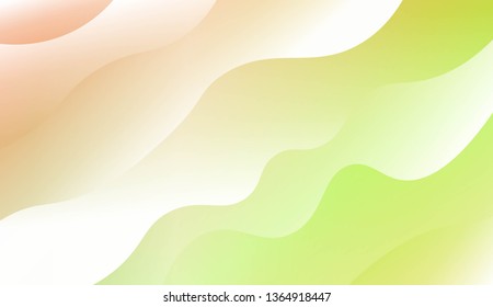 Modern Background With Dynamic Effect. For Futuristic Ad, Booklets. Vector Illustration with Color Gradient