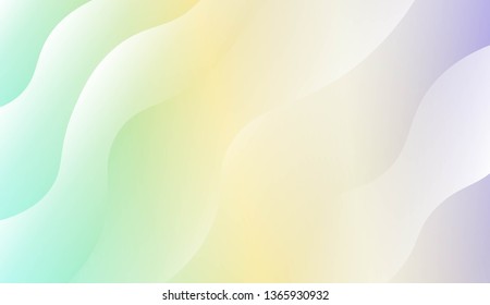 Modern Background With Dynamic Effect. For Futuristic Ad, Booklets. Vector Illustration with Color Gradient
