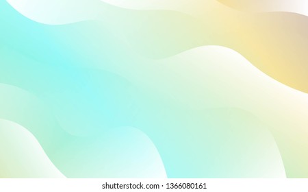 Modern Background With Dynamic Effect. For Futuristic Ad, Booklets. Vector Illustration with Color Gradient