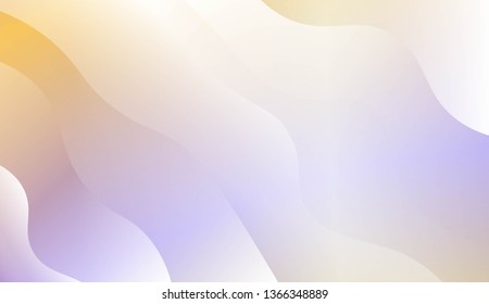 Modern Background With Dynamic Effect. For Futuristic Ad, Booklets. Vector Illustration with Color Gradient