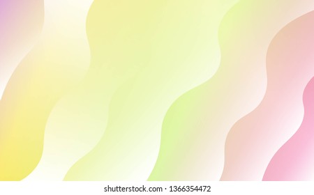 Modern Background With Dynamic Effect. For Futuristic Ad, Booklets. Vector Illustration with Color Gradient
