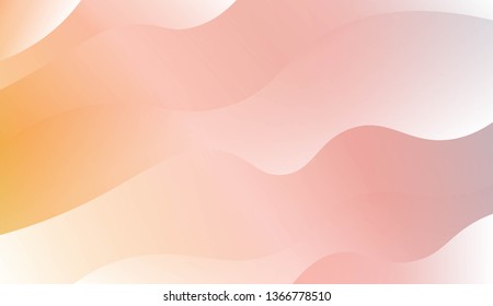 Modern Background With Dynamic Effect. For Futuristic Ad, Booklets. Vector Illustration with Color Gradient