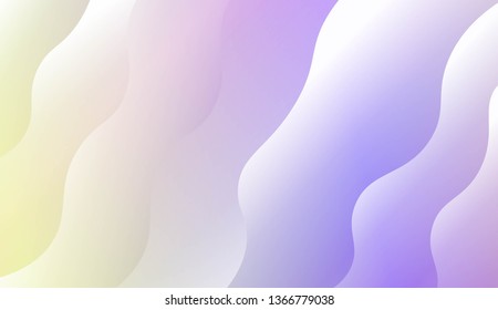 Modern Background With Dynamic Effect. For Futuristic Ad, Booklets. Vector Illustration with Color Gradient