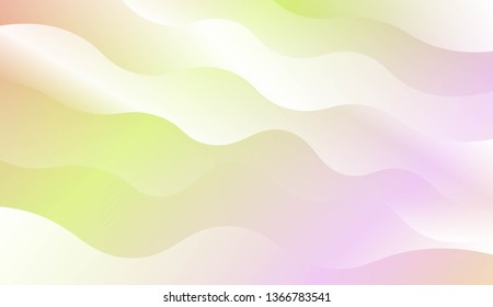 Modern Background With Dynamic Effect. For Futuristic Ad, Booklets. Vector Illustration with Color Gradient