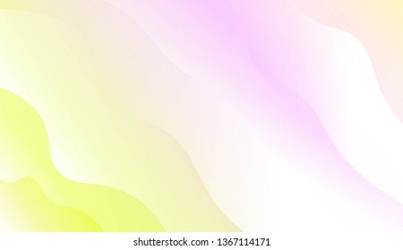 Modern Background With Dynamic Effect. For Futuristic Ad, Booklets. Vector Illustration with Color Gradient