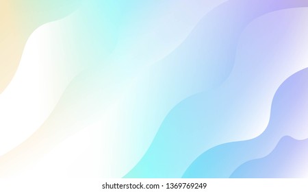Modern Background With Dynamic Effect. For Futuristic Ad, Booklets. Vector Illustration with Color Gradient
