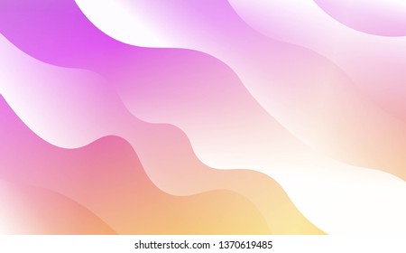 Modern Background With Dynamic Effect. For Futuristic Ad, Booklets. Vector Illustration with Color Gradient