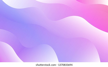Modern Background With Dynamic Effect. For Futuristic Ad, Booklets. Vector Illustration with Color Gradient