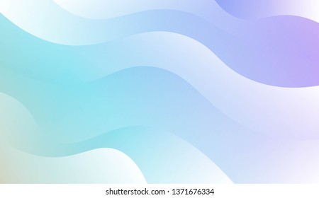 Modern Background With Dynamic Effect. For Futuristic Ad, Booklets. Vector Illustration with Color Gradient