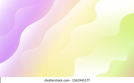 Modern Background With Dynamic Effect. For Your Design Wallpapers Presentation. Vector Illustration with Color Gradient