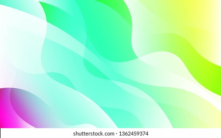 Modern Background With Dynamic Effect. For Your Design Ad, Banner, Cover Page. Vector Illustration with Color Gradient