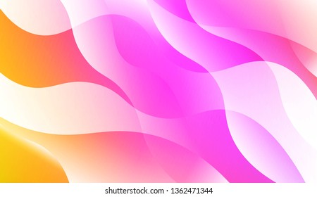 Modern Background With Dynamic Effect. For Your Design Ad, Banner, Cover Page. Vector Illustration with Color Gradient