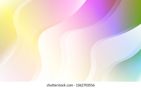 Modern Background With Dynamic Effect. For Your Design Ad, Banner, Cover Page. Vector Illustration with Color Gradient