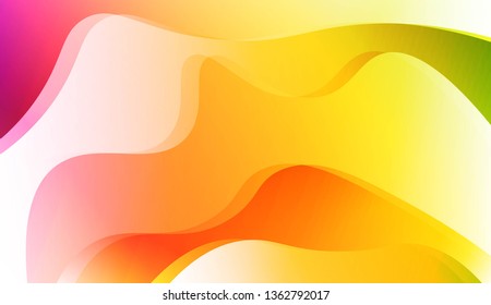 Modern Background With Dynamic Effect. For Your Design Wallpapers Presentation. Vector Illustration with Color Gradient