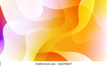 Modern Background With Dynamic Effect. For Your Design Wallpapers Presentation. Vector Illustration with Color Gradient