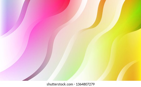 Modern Background With Dynamic Effect. For Your Design Wallpapers Presentation. Vector Illustration with Color Gradient