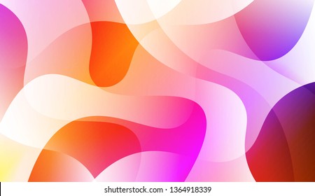 Modern Background With Dynamic Effect. For Your Design Wallpapers Presentation. Vector Illustration with Color Gradient