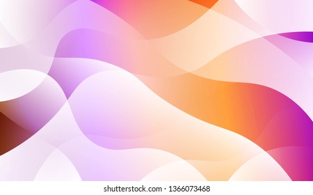 Modern Background With Dynamic Effect. For Your Design Ad, Banner, Cover Page. Vector Illustration with Color Gradient