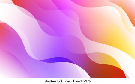Modern Background With Dynamic Effect. For Your Design Ad, Banner, Cover Page. Vector Illustration with Color Gradient