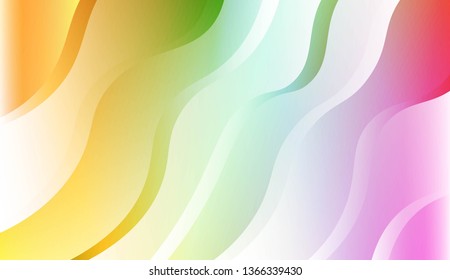 Modern Background With Dynamic Effect. For Your Design Ad, Banner, Cover Page. Vector Illustration with Color Gradient