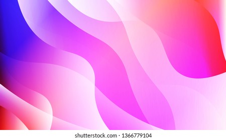 Modern Background With Dynamic Effect. For Your Design Ad, Banner, Cover Page. Vector Illustration with Color Gradient