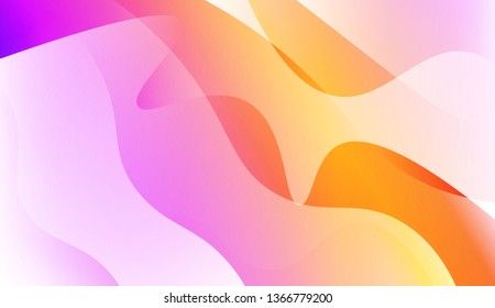 Modern Background With Dynamic Effect. For Your Design Wallpapers Presentation. Vector Illustration with Color Gradient