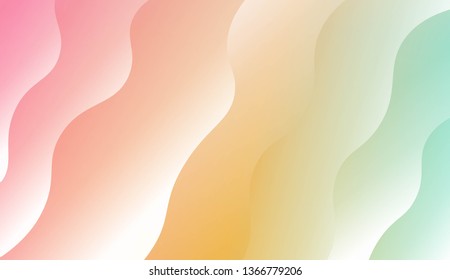 Modern Background With Dynamic Effect. For Your Design Wallpapers Presentation. Vector Illustration with Color Gradient