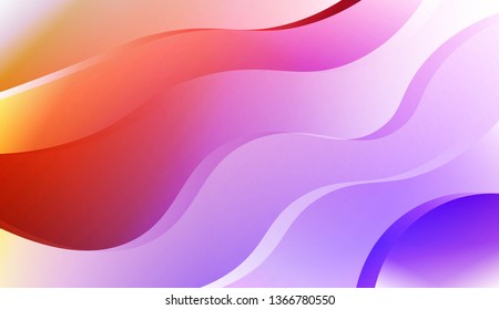 Modern Background With Dynamic Effect. For Your Design Ad, Banner, Cover Page. Vector Illustration with Color Gradient