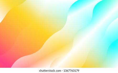 Modern Background With Dynamic Effect. For Your Design Wallpapers Presentation. Vector Illustration with Color Gradient