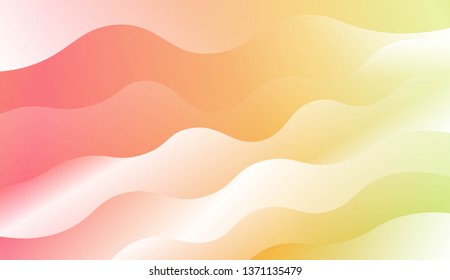 Modern Background With Dynamic Effect. For Your Design Wallpapers Presentation. Vector Illustration with Color Gradient