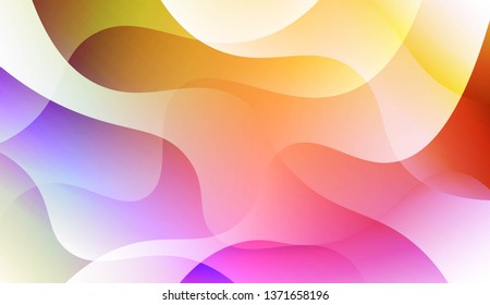 Modern Background With Dynamic Effect. For Your Design Ad, Banner, Cover Page. Vector Illustration with Color Gradient