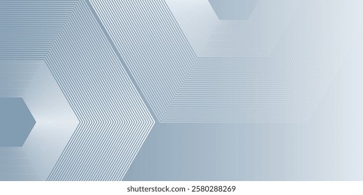 Modern background with dynamic wavy hexagon texture. suitable for wallpaper poster abstract design