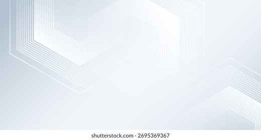 Modern background with dynamic wavy hexagon texture. suitable for wallpaper poster banner design