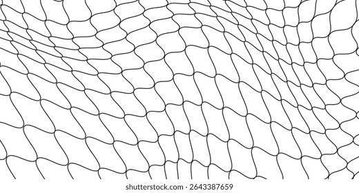 Fundo moderno para redes de pesca. Padrão perfeito para roupas esportivas ou gol de futebol, rede de voleibol, basquete arco arte abstrata moderna