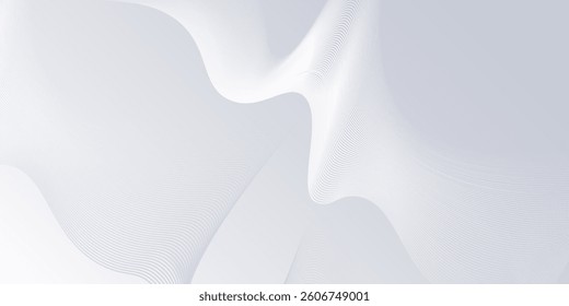 Modern background with flowing lines. Digital future technology concept background abstract simple