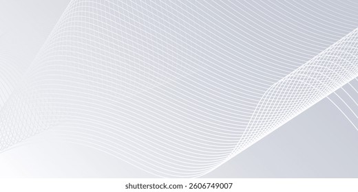 Modern background with flowing lines. Digital future technology concept background abstract simple design