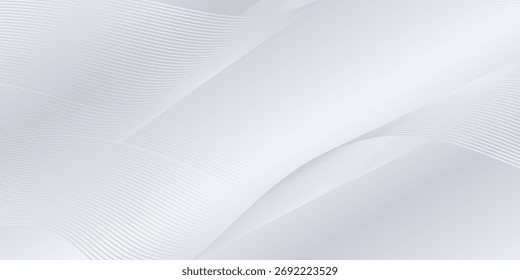 Modern background with flowing lines. Digital future technology abstract modern simple