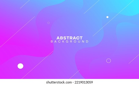 El fondo moderno con formas fluidas. Composición de color líquido con ondas. Vector, 2022-2023