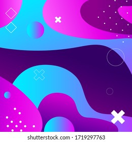 Modern background full color, abstract background vector illustration