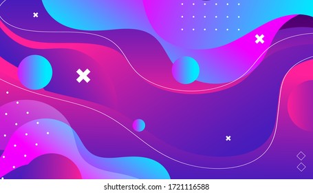 Modern background full color, abstract background vector illustration