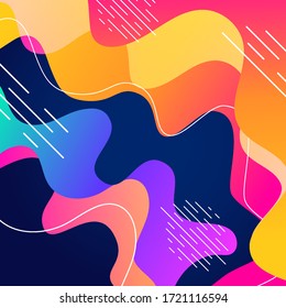 Modern background full color, abstract background vector illustration