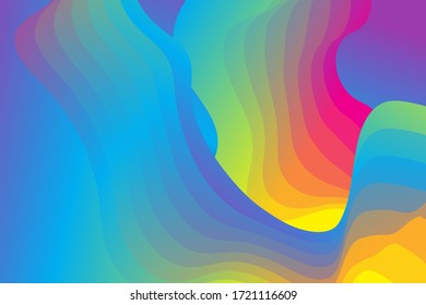Modern background full color, abstract background vector illustration