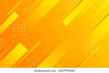 Fondo moderno .gradación geométrica, color naranja brillante