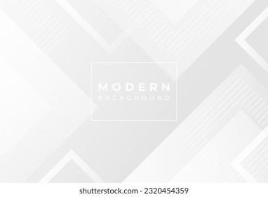 modern background , geometric , gradation gray and white , eps 10