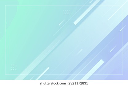 Fondo moderno, geométrico, gradación de verde pastel y violeta, barra diagonal, abstracto