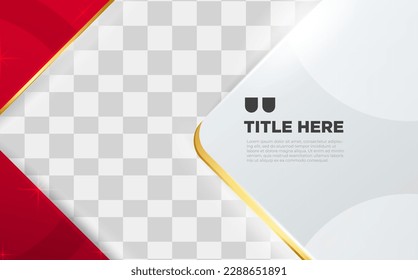 Modern background. Geometric style, elegant dark red gradation, transparent place picture, eps 10